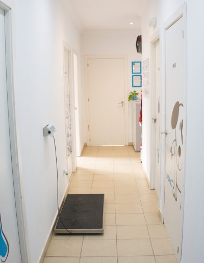 pasillo-clinica-veterinaria-la-motilla